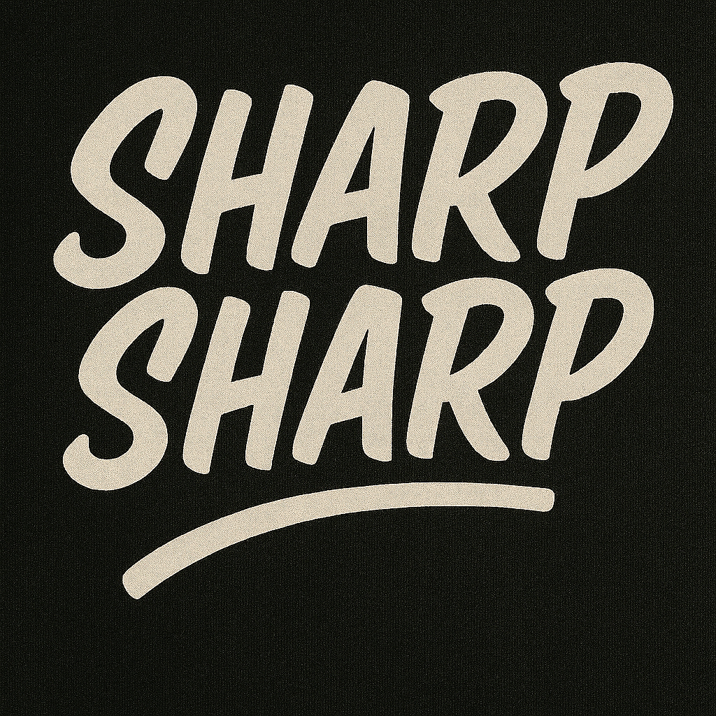 Slang Series — Sharp Sharp Tee