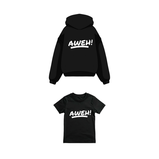AWEH! Bundle (Hoodie + T‑shirt)